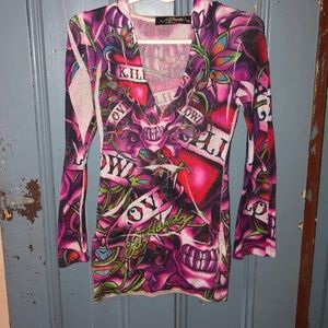 Ed Hardy Hoodie light